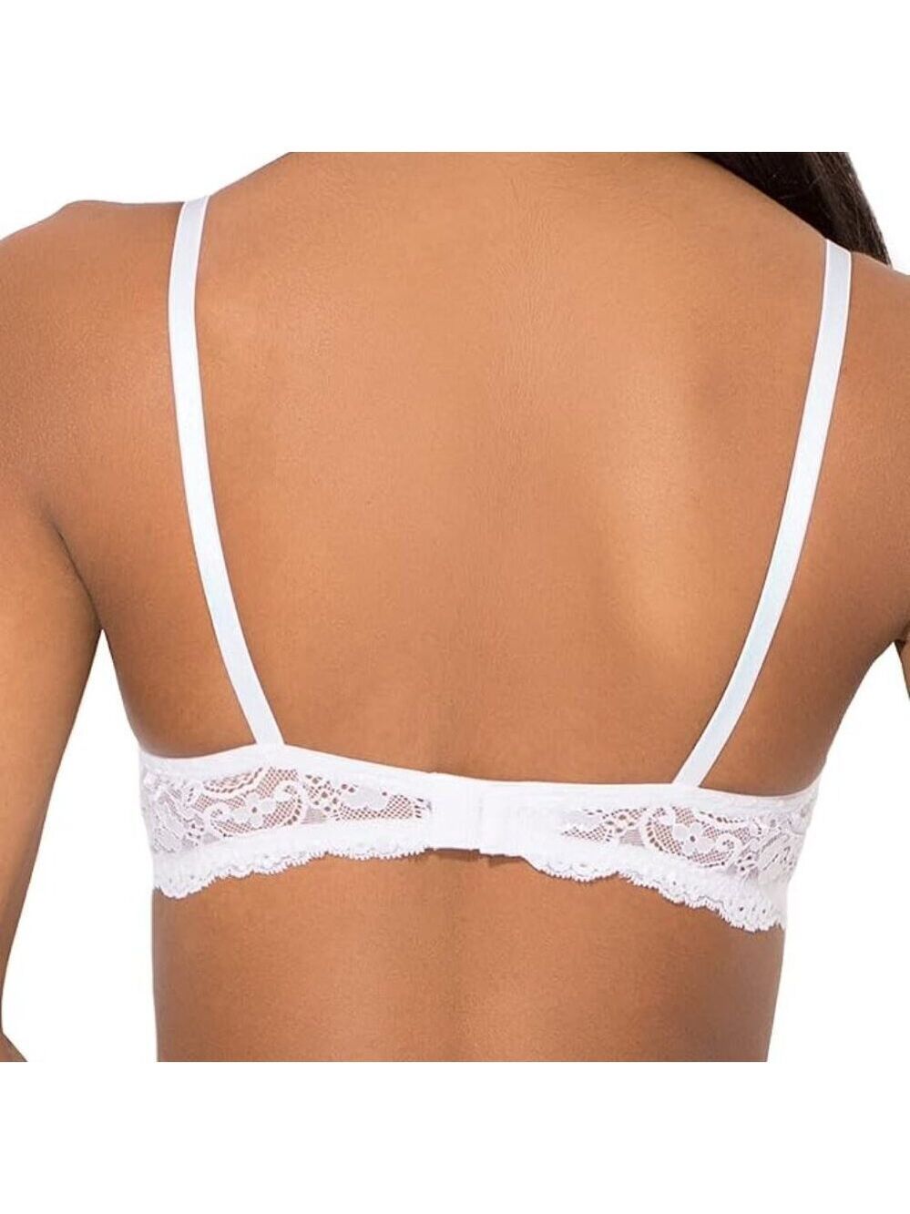 Smart & Sexy Women's Maximum Cleavage Underwire Push Up Bra 42C White - Picture 2 of 4